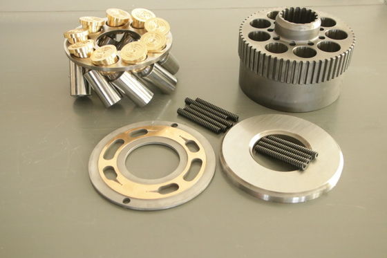 پمپ هیدرولیک محوری هیوندای R300LC-9 قطعات جانبی موتور سوئیچ